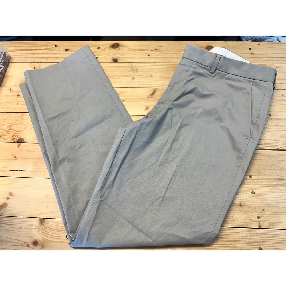 Express Producer Men's Gray Dress Pants‎ 34x32 Cotton Blend Office Career